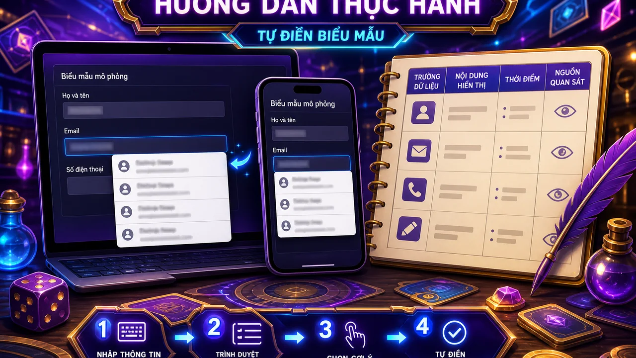 Trước khi đọc luật, hãy rà soát tự điền thông tin trên fly88
