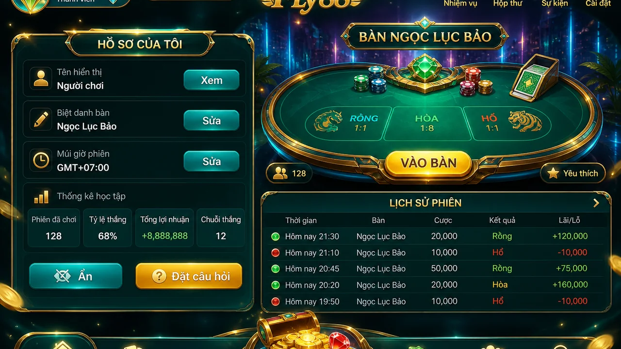Bảng mô phỏng cho người mới: cách kiểm tra quyền xem và sửa hồ sơ Fly88 khi học trò chơi bàn