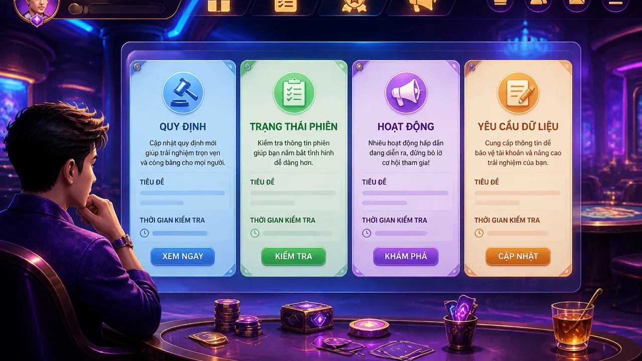 Đọc đúng thông báo khi học trò chơi bàn: cách phân biệt trên fly88