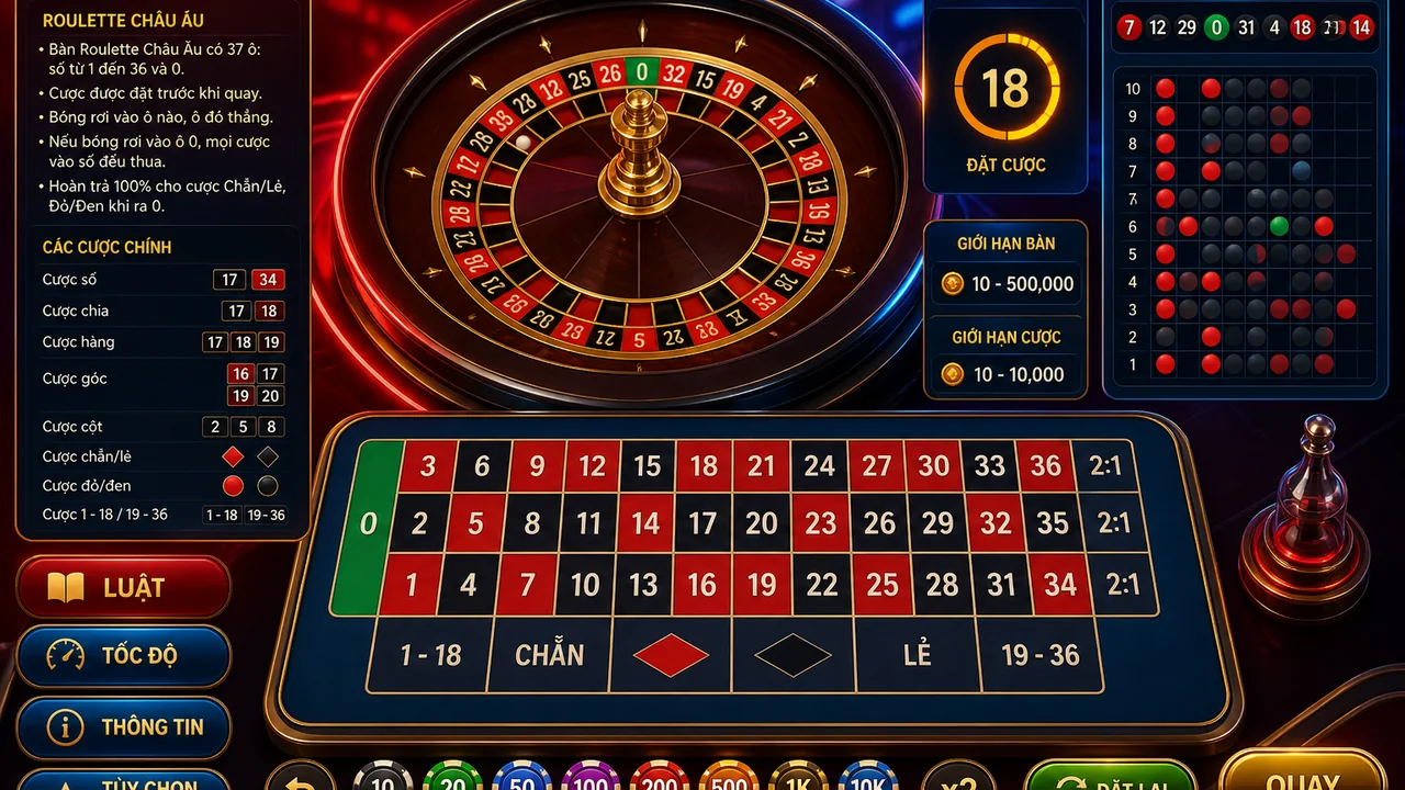 Chọn bàn roulette phù hợp: cách chọn bàn roulette trực tuyến fly88 theo trải nghiệm thực tế